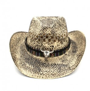 Mũ cao bồi kiểu da rắn Cowboy Jazz Hat
