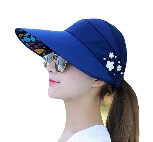 Mũ chống nắng kiểu Hàn Quốc hình bông hoa